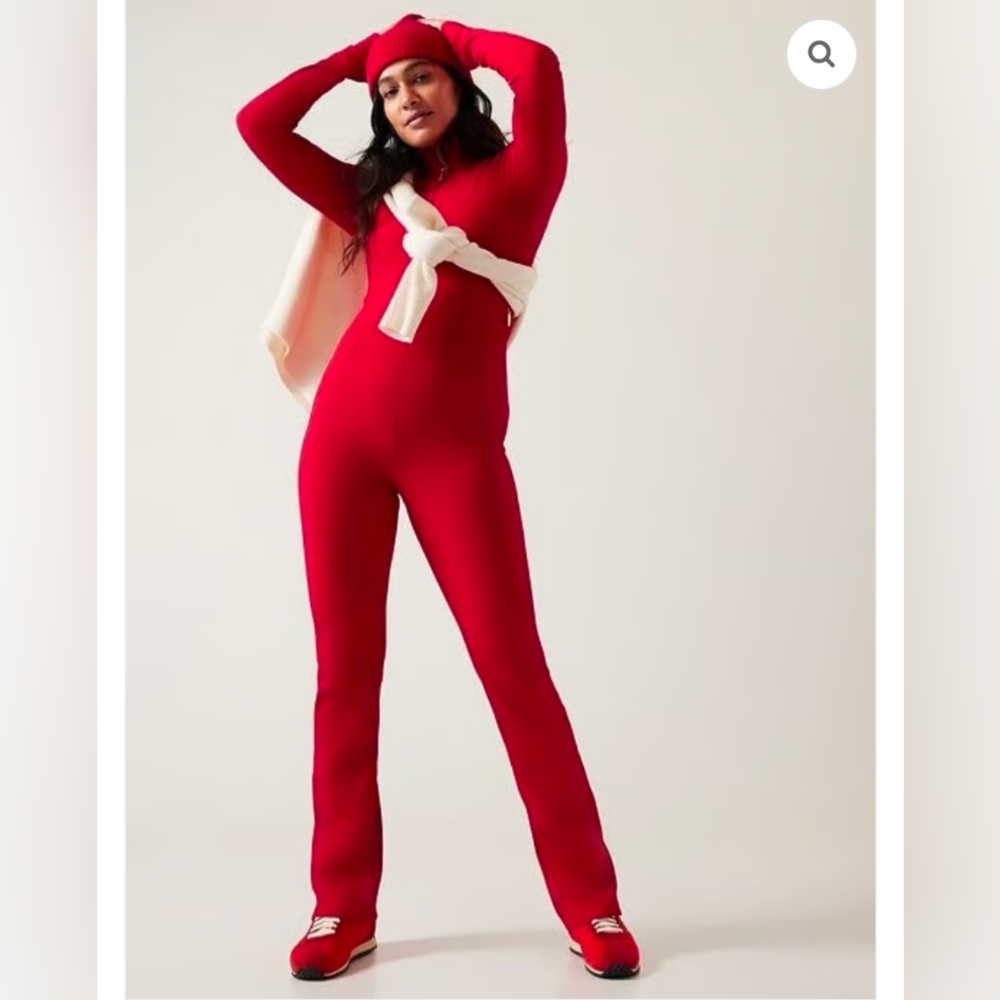 Alicia Keys X Goddess Red Jumpsuit
